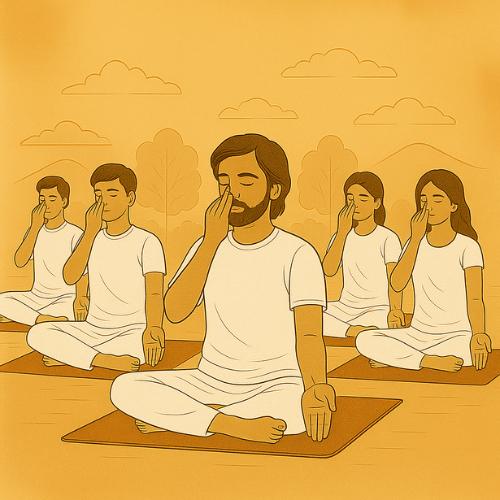 Nadi suddhi Pranayama